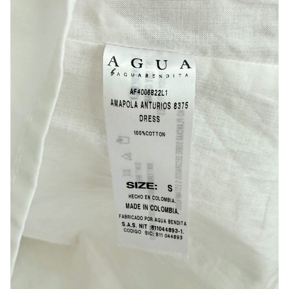 Agua by Agua Bendita Amapola Anturios Dress Size Small - Picture 7 of 15